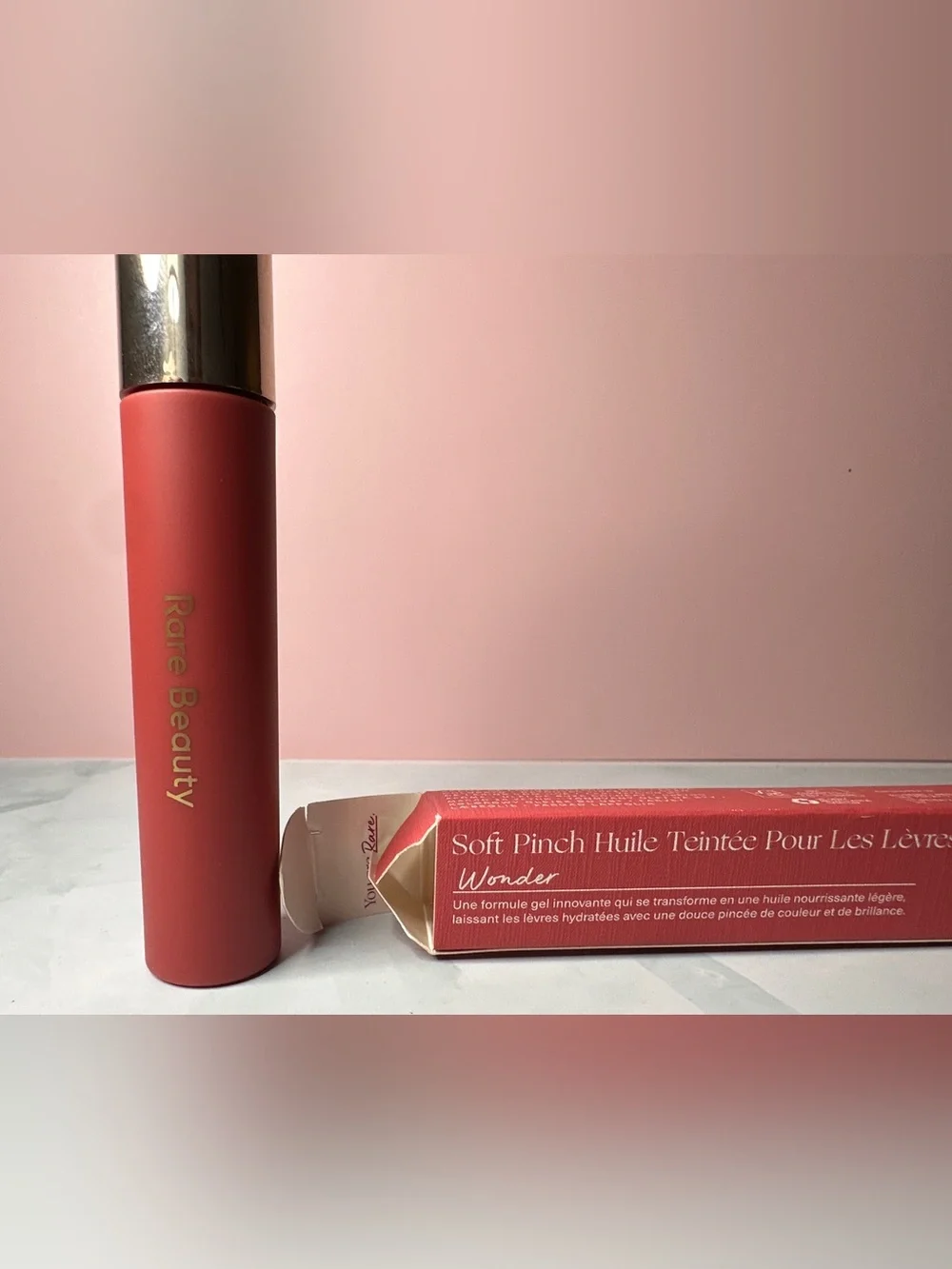 Rare Beauty Soft Pinch Tinted Lip Oil — Warm Pink
